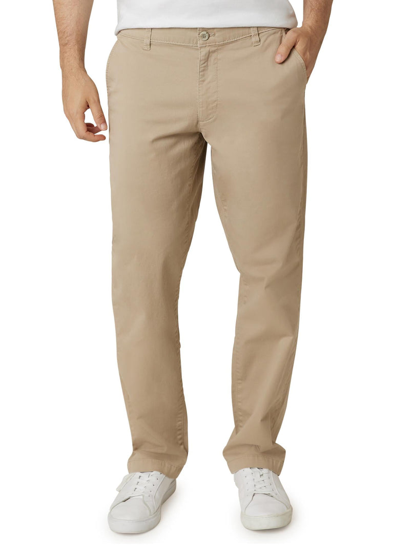 Chaps Men's Classic Stretch Straight Fit Coastland Wash Chino Pant, - Sizes 29 up to 52