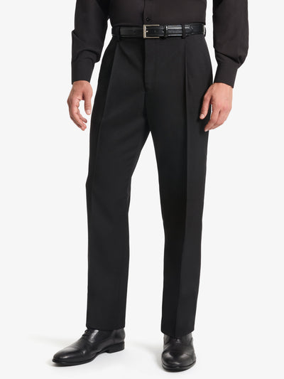 Chaps Men's Pleated Dress Pant, Sizes 30-44